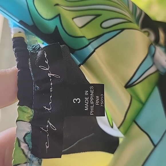 Retro design floor length dress - Picture 4 of 5